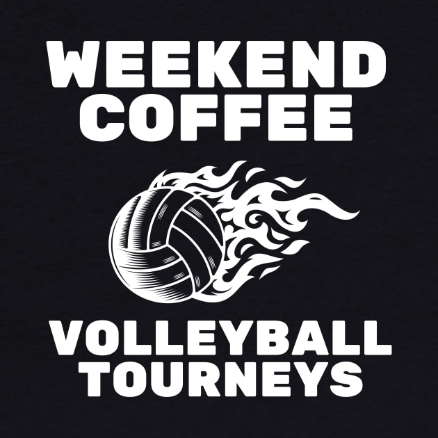 Vintage Weekend Coffee and Volleyball Moms by Orth